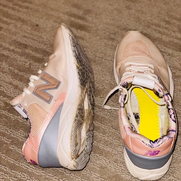 Light pink NEW BALANCE WRT 96 PCC "PINK" Sneakers - Picture 6 of 7